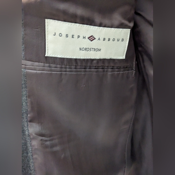 Nordstrom Joseph Abboud, 100% Wool Men's Sport Coat, Gray, 39R - Picture 2 of 7